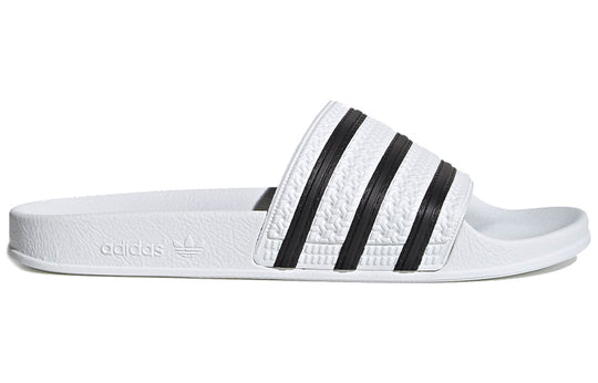 adidas Adilette Slide 'White Black' 280648 Beach & Pool Slides/Slippers  -  KICKS CREW