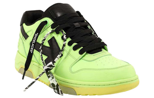 Off-White Out Of Office Leisure Shoes Green OMIA189R21MAT0016510
