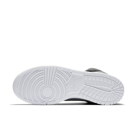 Nike Dunk High Shock Absorption Non-Slip Casual Skateboarding Shoes Gray White 904233-001