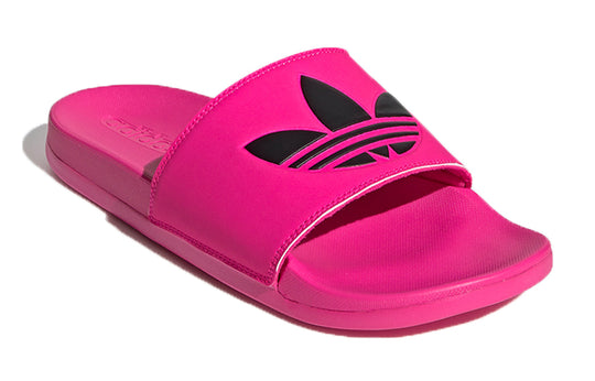 (WMNS) adidas originals Adilette Lite Slipper 'Pink Black' EG8678