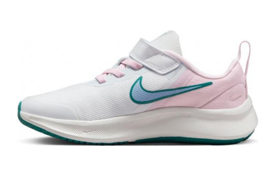 (PS) Nike Star Runner 3 'White Pink Mineral Teal' DA2777-102