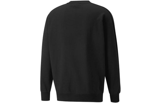 PUMA Small Logo Long Sleeve T-Shirt 'Black' 535382-01