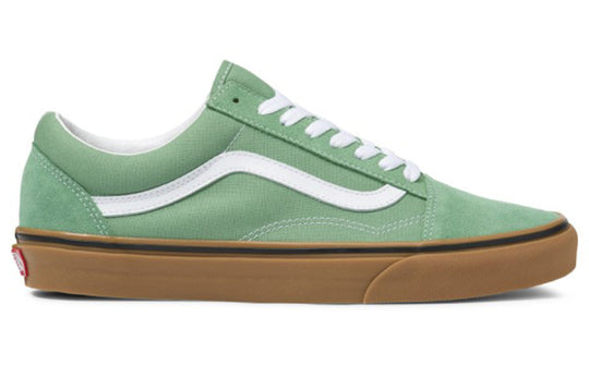 Vans Old Skool Wear-resistant Non-Slip Casual Skateboarding Shoes Green VN0A38G19M0