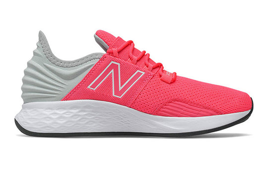 New Balance Roav Kid's Shoes Grey/Pink GEROVCP