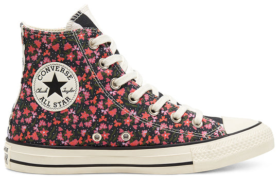 (WMNS) Converse Twisted Summer Chuck Taylor All Star High Top Floral Sneakers 'Red Pink Green' 568294C