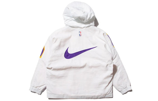 (WMNS) Nike x AMBUSH NBA Collection Jacket 'Lakers - White' DB9564-121
