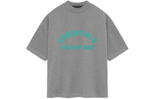 Fear of God Essentials SS24 Crewneck T-Shirt 'Dark Heather Oatmeal' 125SP242003F