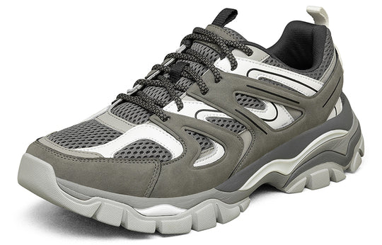 Skechers Stak-Ultra Low-Top Running Shoes Grey/White 66255-GYW