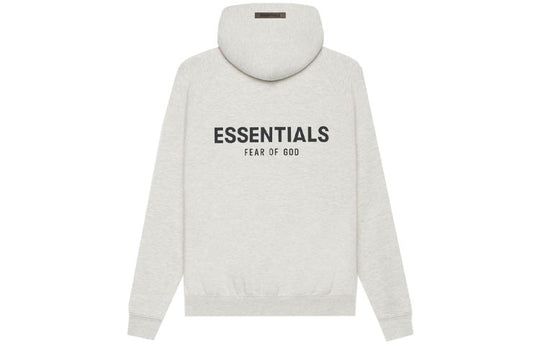 Fear of God Essentials SS21 Pullover Hoodie 'Light Heather Oatmeal' FOG-SS21-593