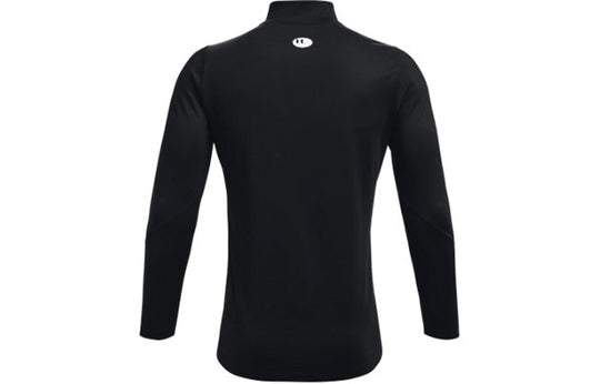 Under Armour ColdGear Infrared Mock Long Sleeve T-shirt 'Black' 1368026-001