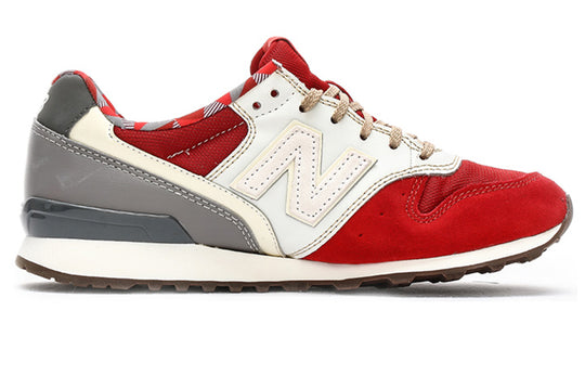 (WMNS) New Balance 996 Series Retro Low-Top Red WR996GL