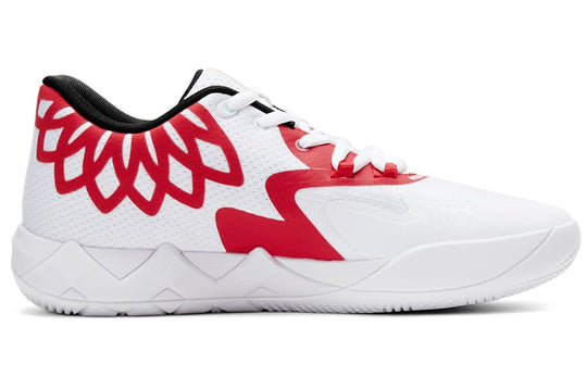 PUMA MB.01 Low LaMelo Ball 'Team Colors - White High Risk Red' 376941-10