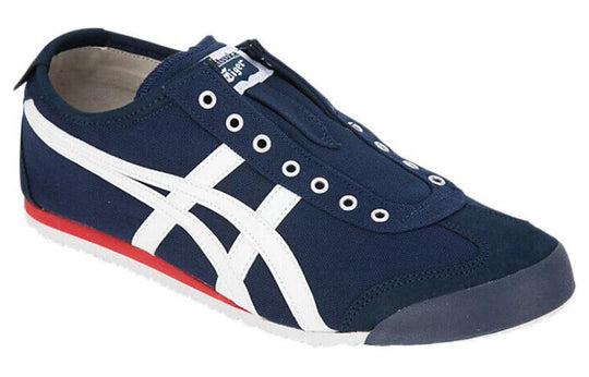 Onitsuka Tiger Mexico 66 Slip-On 'Navy Red' 1183A360-401
