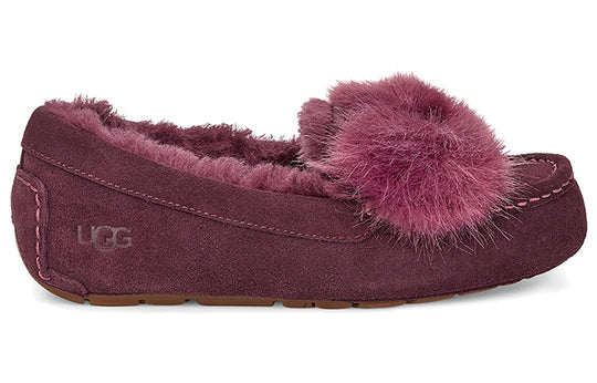 (WMNS) UGG Holiday Ansley Puff Bow 'Purple Red' 1103858-LGE