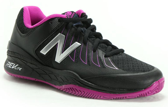 (WMNS) New Balance 1006 Series Tennis Sneakers Black/Purple WC1006WR