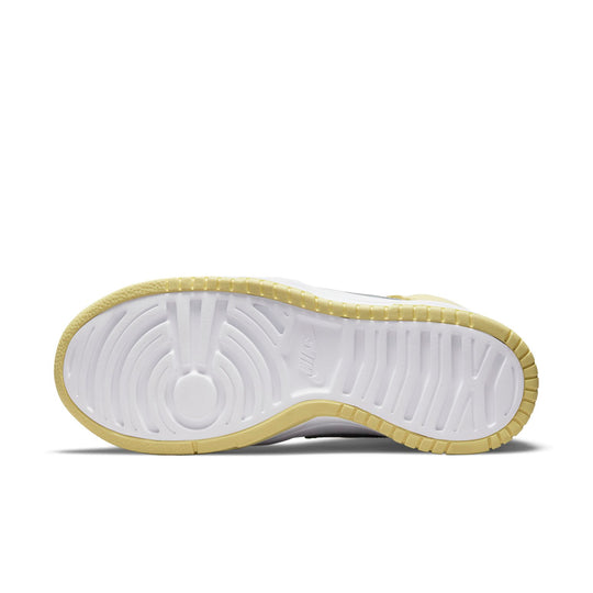 (WMNS) Nike Dunk High Up 'White Citron Tint' DH3718-105