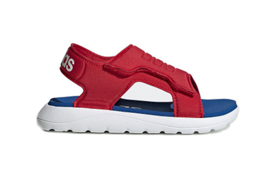 (PS) adidas Comfort Sandal C Soft Sole Cozy Sports Red Blue White Sandals 'Red Blue White' EG2234