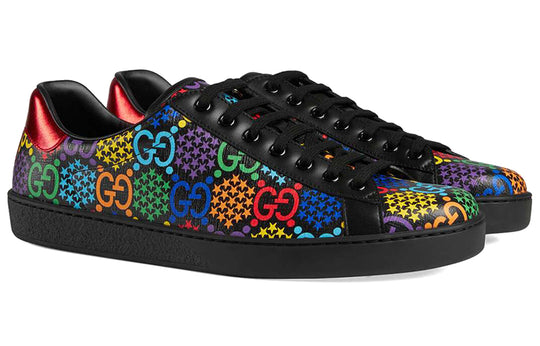 Gucci Ace GG Supreme Low 'Psychedelic - Black' 610085-H2020-1110