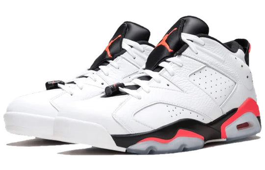 Air Jordan 6 Low 'White Infrared' 304401-123 Retro Basketball Shoes  -  KICKS CREW