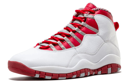 Air Jordan 10 Retro 'Red Steel' 2005 310805-161 Retro Basketball Shoes  -  KICKS CREW