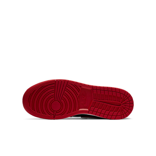 (GS) Air Jordan 1 Low 'Reverse Bred' 553560-606 Big Kids Basketball Shoes  -  KICKS CREW