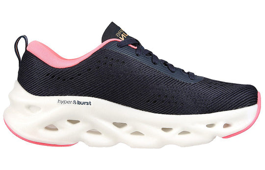 (WMNS) Skechers Go Run Glide-Step Max 'Blue Pink' 128791-NVY