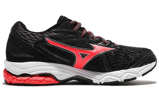 Mizuno Wave Prodigy Low Tops Wear-resistant Black Red White J1GD171055