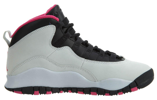 (GS) Air Jordan 10 Retro 'Vivid Pink' 487211-008 Retro Basketball Shoes  -  KICKS CREW