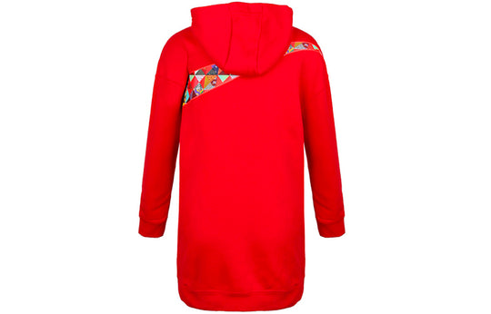 (WMNS) Nike Sportswear CNY Logo Hoodie 'Red' BV5984-600