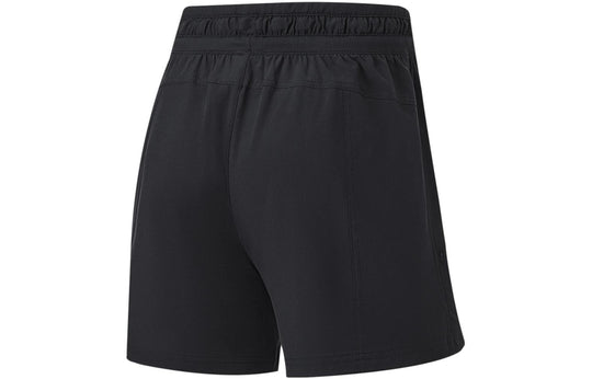 (WMNS) Li-Ning Loose Fit Training Shorts 'Black' AKST580-1