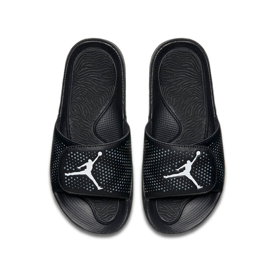 Air Jordan Hydro 5 Sandal Black Minimalistic Slippers 820258-010