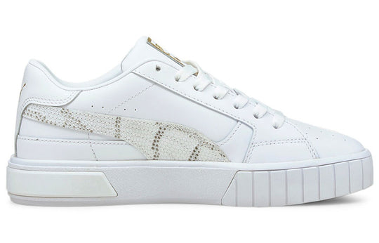 (WMNS) PUMA Cali Star Snake Casual Shoes White 380629-01
