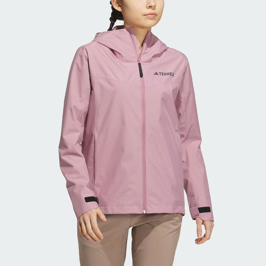(WMNS) adidas Terrex Rain.Rdy Transitional Jacket 'Pink' IL8905