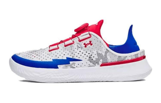 (GS) Under Armour UA SlipSpeed SlipSpeed Camo Training Shoes 'White Red Blue' 3028629100