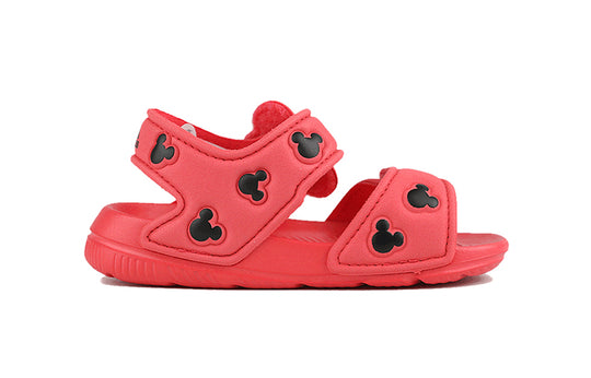 (TD) adidas x Disney M&M AltaSwim I Casual Red Sandals 'Pink Black' BA9304