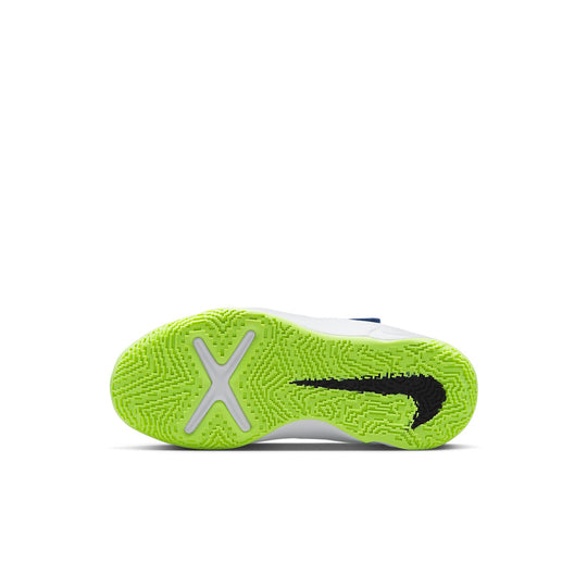 (PS) Nike Team Hustle D 10 FlyEase 'White Multi-Color' FB1881-101