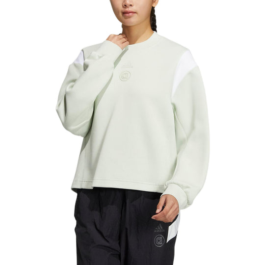 (WMNS) adidas Sport Performance Sweaters 'Olive Green' HR8158