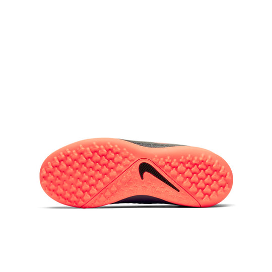 (GS) Nike Phantom VSN Academy DF TF Turf 'Gray Pink' AO3292-080