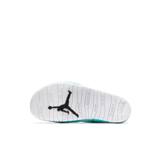 (PS) Air Jordan Flare Green Sandals CI7849-301 Sandals  -  KICKS CREW