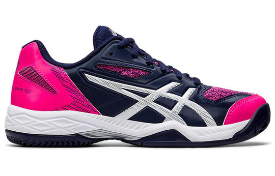 (WMNS) Asics Gel-Padel Exclusive 5 SG Soft Ground 'Blue Pink White' 1042A004-402