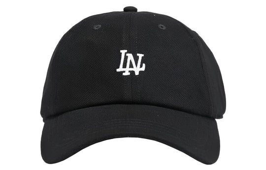 Li-Ning Logo Baseball Cap 'Black White' AMYS465-1000