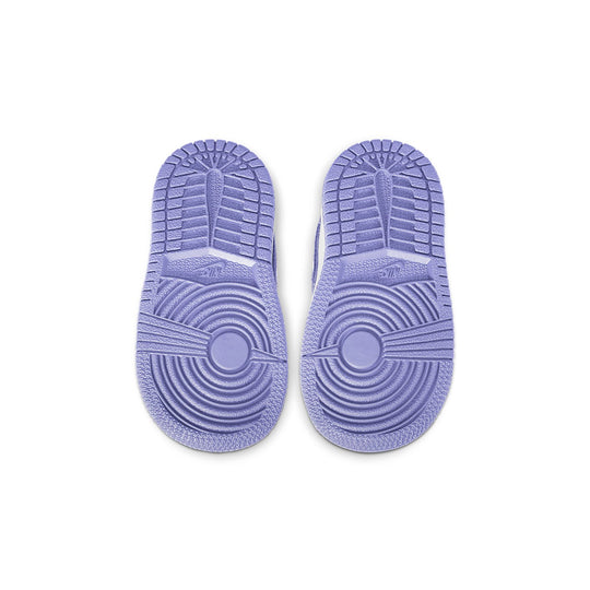 (TD) Air Jordan 1 Mid 'Purple Pulse' 640735-500 Infant/Toddler Shoes  -  KICKS CREW