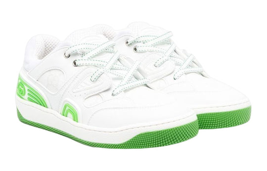 (GS) Gucci Basket Low 'White Demetra Green' 726385-2SHG0-9089