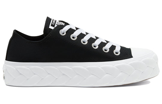 (WMNS) Converse Chuck Taylor All Star Low 'Runway Cable - Black' 568894C