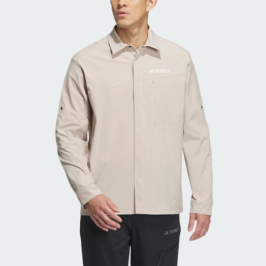 adidas Terrex Long Sleeve Shirt 'Beige' IL8943