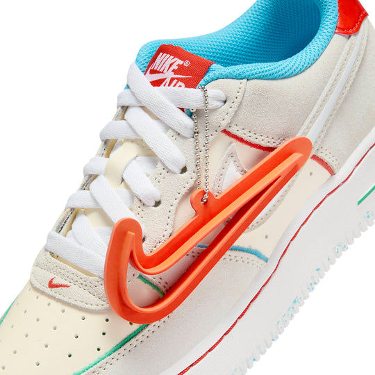 (GS) Nike Air Force 1 Low 'Swoosh Cookie Cutter' FQ8350-110
