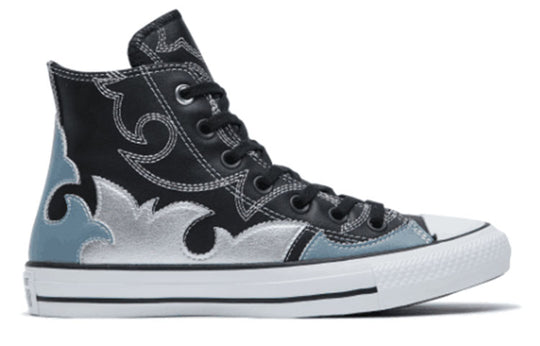 (WMNS) Converse Chuck Taylor All Star Space Cowgirl Black Trainers 'Blue Black Silver' 564953C