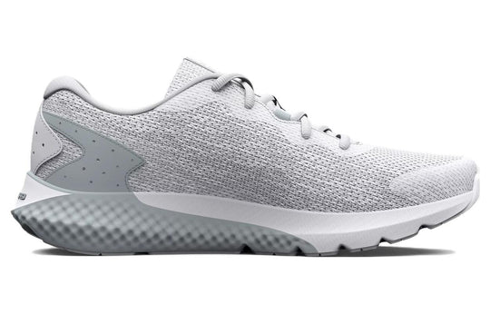 (WMNS) Under Armour Charged Rogue 3 Knit 'White Grey Mist' 3026147-102