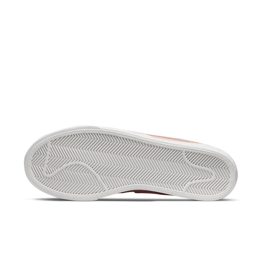 (WMNS) Nike Blazer Low Platform 'Pink White' DN0744-600