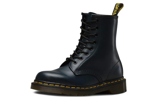 Dr. Martens 1460 PASCAL Classic 8 Martin boots Couple Style Navy Blue 10072410